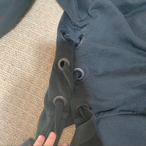 All Saints Leti lace up side sweatshirt - Picture 5 of 5